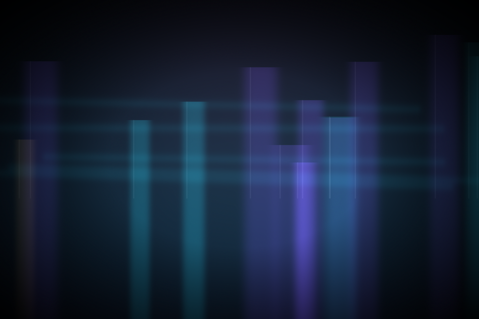 Abstract glass towers